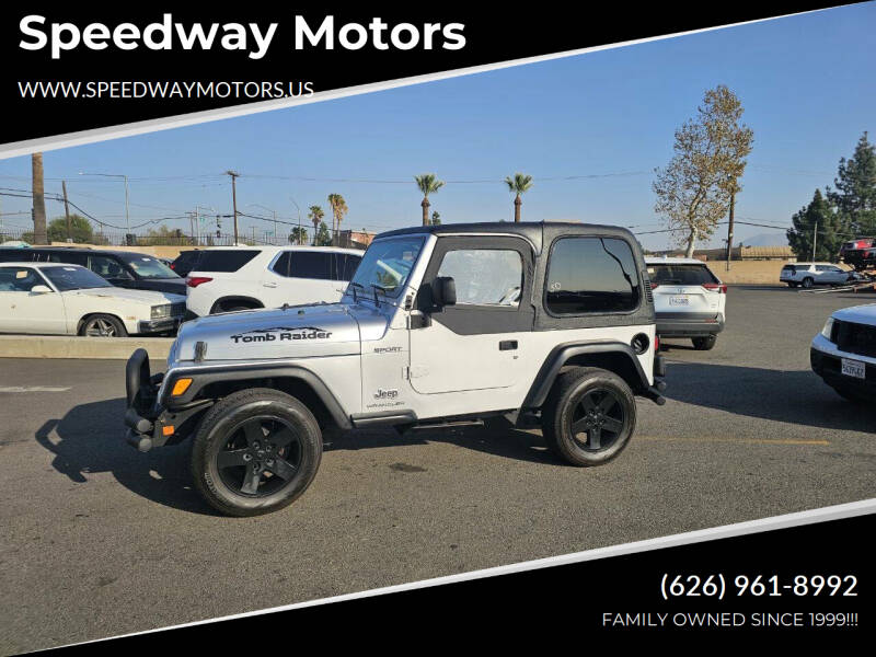 2003 Jeep Wrangler for sale at Speedway Motors in Glendora CA