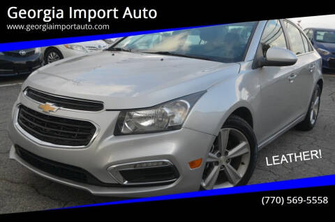 2016 Chevrolet Cruze Limited for sale at Georgia Import Auto in Alpharetta GA
