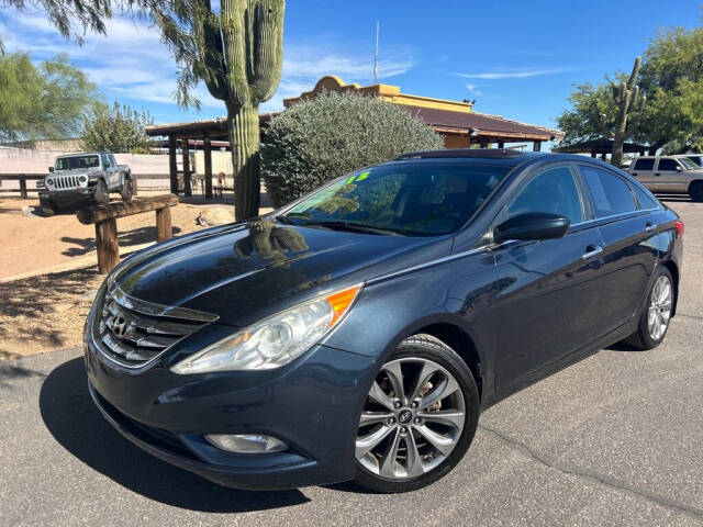 2013 Hyundai SONATA for sale at Big 3 Automart At Double H Auto Ranch in QUEEN CREEK, AZ