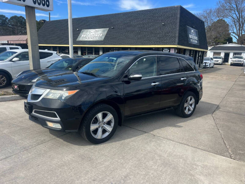 2011 Acura MDX for sale at Auto Space LLC in Norfolk VA