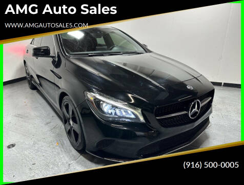 2018 Mercedes-Benz CLA for sale at AMG Auto Sales in Rancho Cordova CA