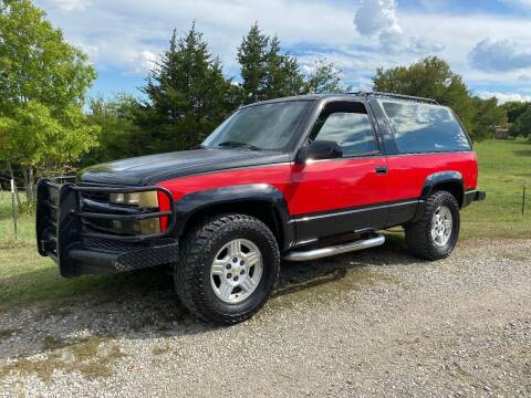 1994 Chevrolet Blazer for sale at CAVENDER MOTORS in Van Alstyne TX