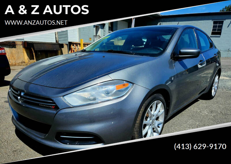 2013 Dodge Dart for sale at A & Z AUTOS in Westfield MA