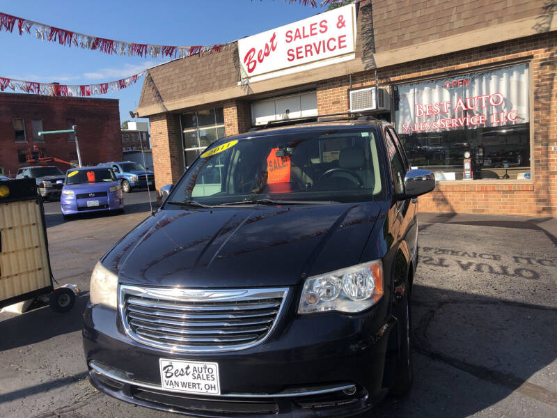 2011 Chrysler Town and Country for sale at BEST AUTO SALES AND SERVICE, LLC in Van Wert OH