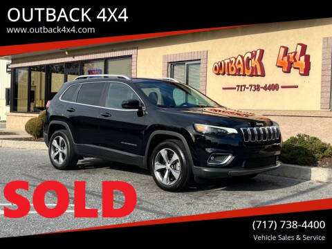 2019 Jeep Cherokee for sale at OUTBACK 4X4 in Ephrata PA