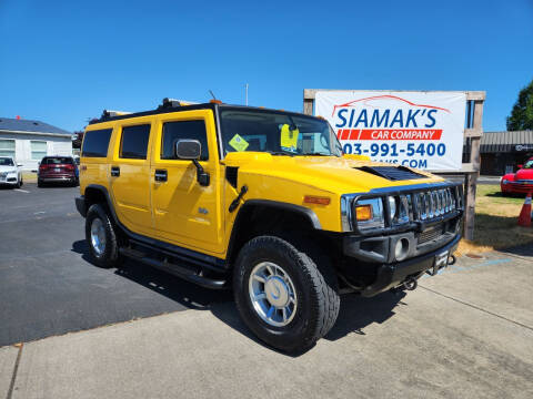 2003 HUMMER H2 for sale at Siamak's Car Company llc in Woodburn OR