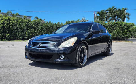 2011 Infiniti G37 Sedan for sale at Second 2 None Auto Center in Naples FL