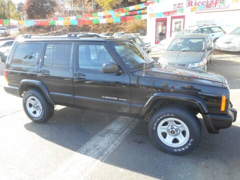 2000 Jeep Cherokee for sale at Ricciardi Auto Sales in Waterbury CT