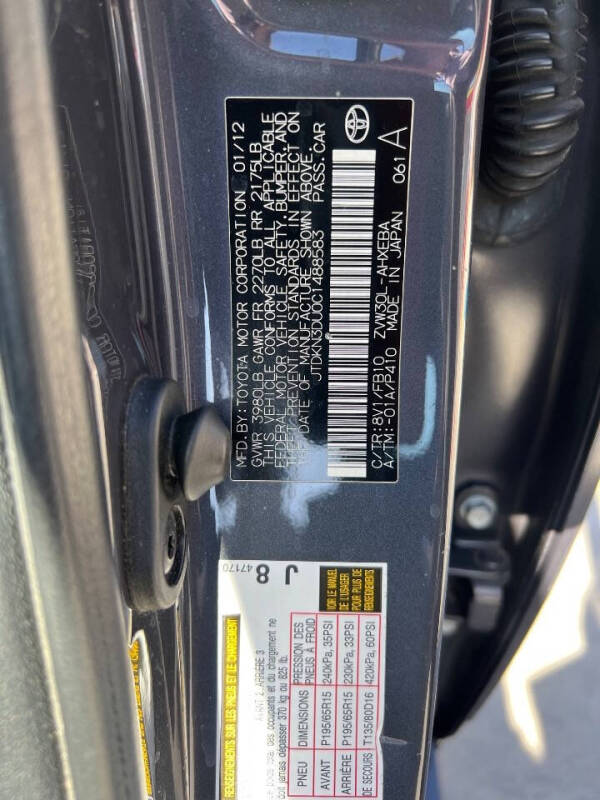 2012 Toyota Prius Three