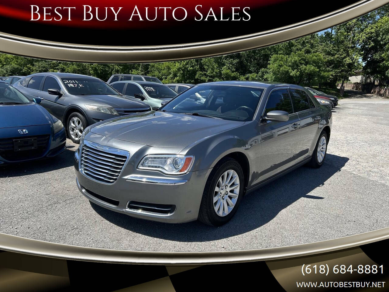 Dk. Gray 2012 Chrysler 300 Base Base 4dr Sedan 1