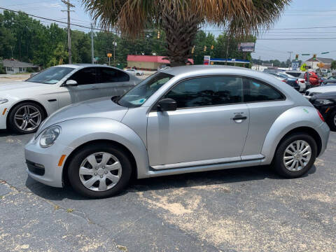 2012 Volkswagen Beetle for sale at JM AUTO SALES LLC in West Columbia SC