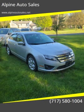 2010 Ford Fusion for sale at Alpine Auto Sales in Carlisle PA