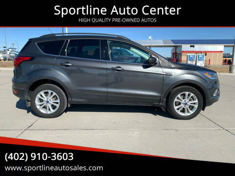 2019 Ford Escape for sale at Sportline Auto Center in Columbus NE