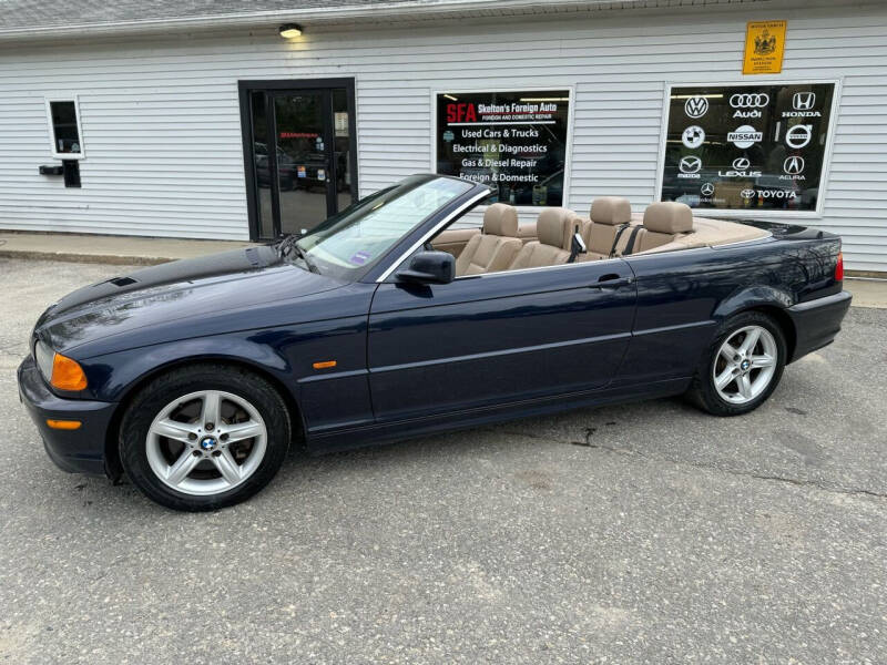 Used 2003 BMW 3 Series 325 with VIN WBABS33413PG90162 for sale in Bath, ME