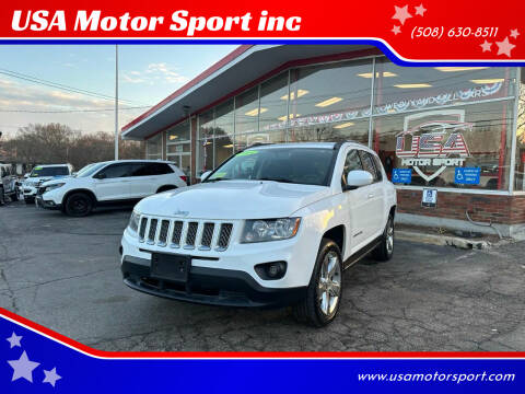 2014 Jeep Compass for sale at USA Motor Sport inc in Marlborough MA