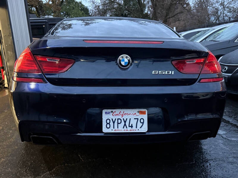 2013 BMW 6 Series 650i