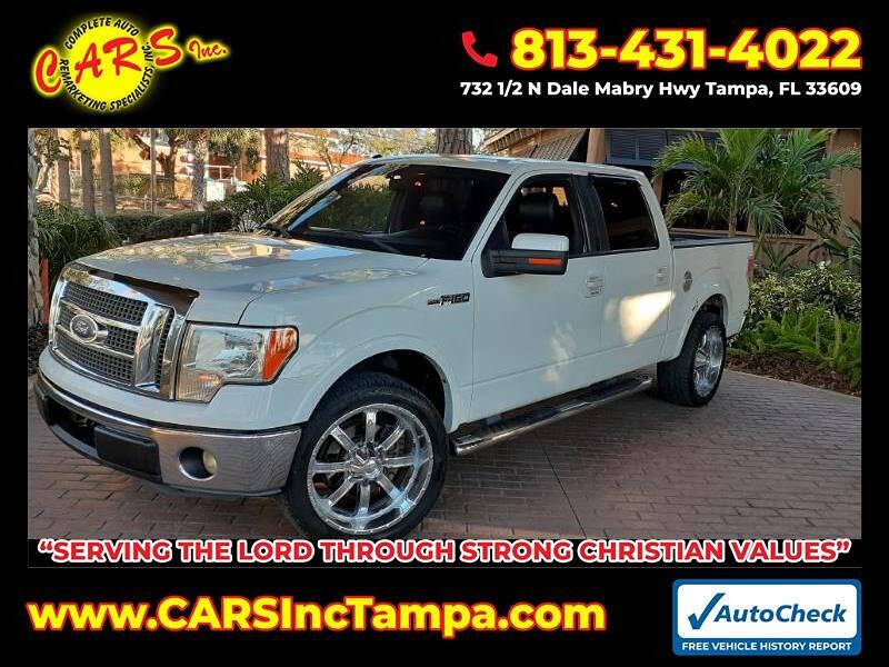 2011 Ford F-150 for sale at Complete Auto Remarketing Specialists Inc. in Tampa, FL