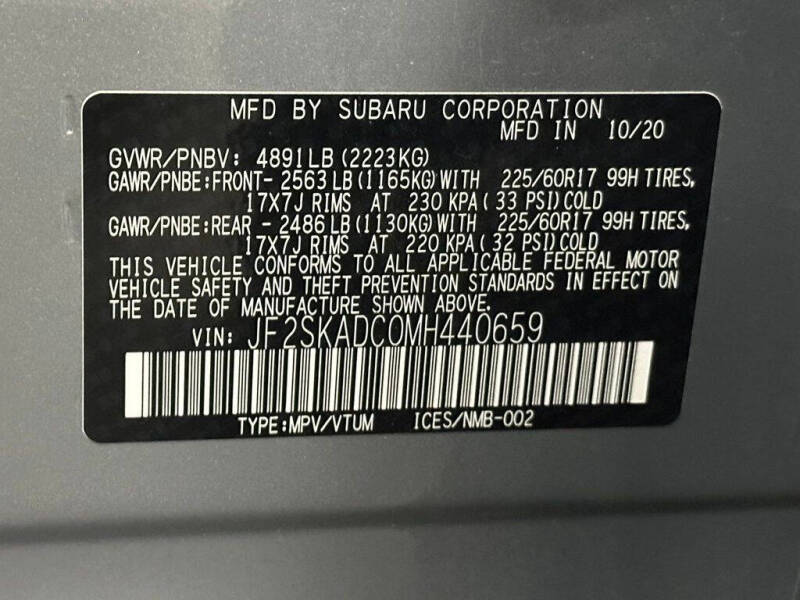 2021 Subaru Forester
