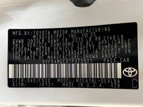 2026 Toyota Corolla LE