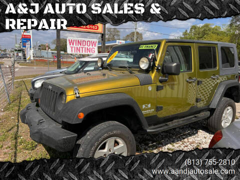 Jeep Wrangler Unlimited For Sale in Tampa, FL - A&J AUTO SALES & REPAIR