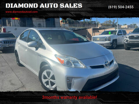 2014 Toyota Prius for sale at DIAMOND AUTO SALES in El Cajon CA