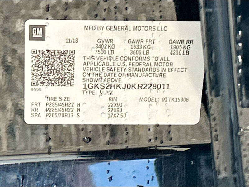 2019 GMC Yukon XL Denali