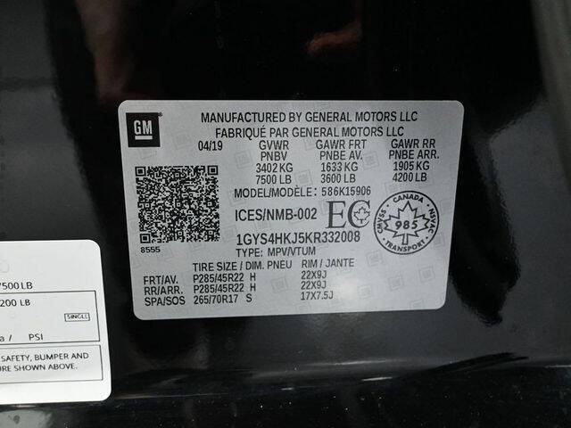 2019 Cadillac Escalade ESV Luxury