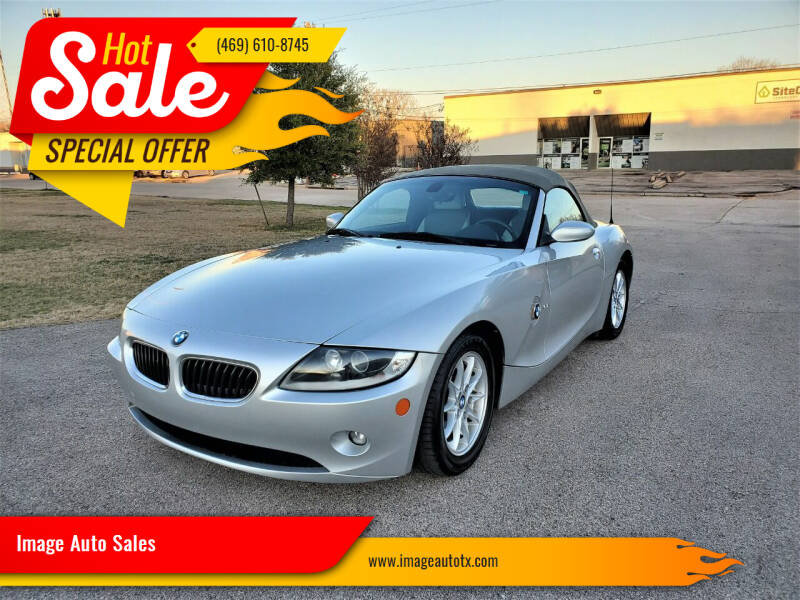 2005 BMW Z4 for sale at Image Auto Sales in Dallas TX