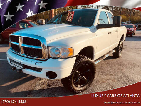 2005 Dodge Ram Pickup 1500 for sale at Luxury Cars of Atlanta in Snellville GA