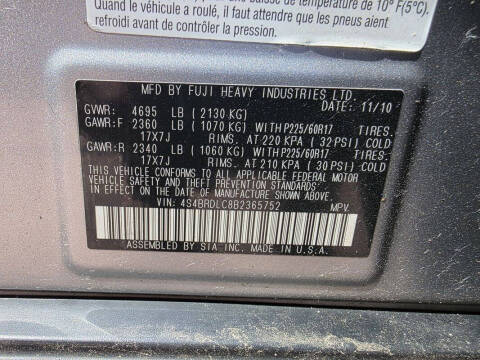 2011 Subaru Outback 3.6R Limited