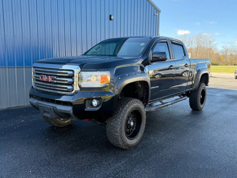 Used 2015 GMC Canyon SLE with VIN 1GTG6BE38F1233963 for sale in Sullivan, IN