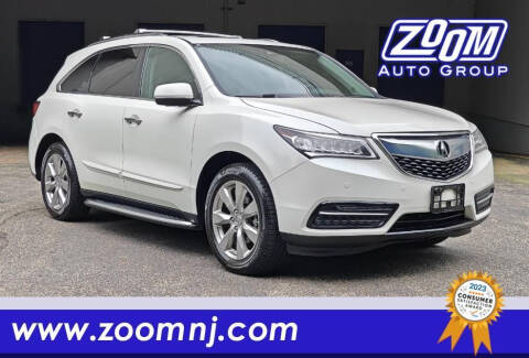 2016 Acura MDX for sale at Zoom Auto Group in Parsippany NJ