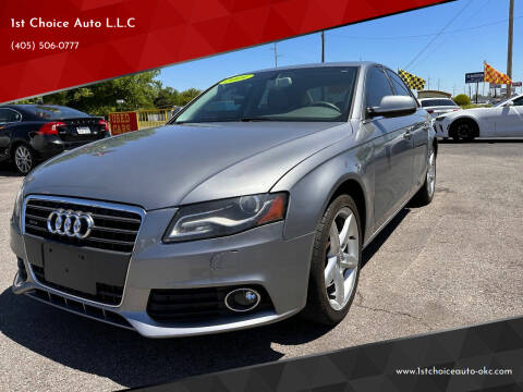 2010 Audi A4 for sale at 1st Choice Auto L.L.C in Oklahoma City OK