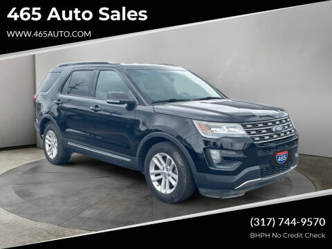 2016 Ford Explorer for sale at 465 Auto Sales in Indianapolis IN