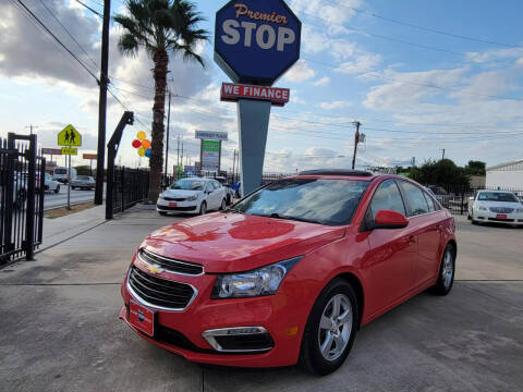 2015 Chevrolet Cruze for sale at PREMIER STOP MOTORS LLC in San Antonio TX