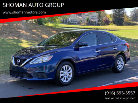 2018 Nissan Sentra for sale at SHOMAN AUTO GROUP in Davis CA