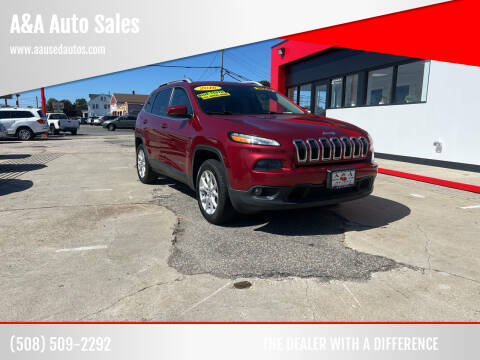 2016 Jeep Cherokee for sale at A&A Auto Sales in Fairhaven MA