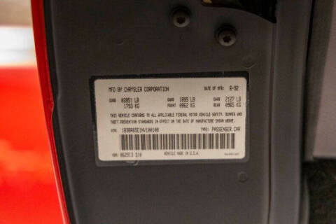 1992 Dodge Viper RT/10