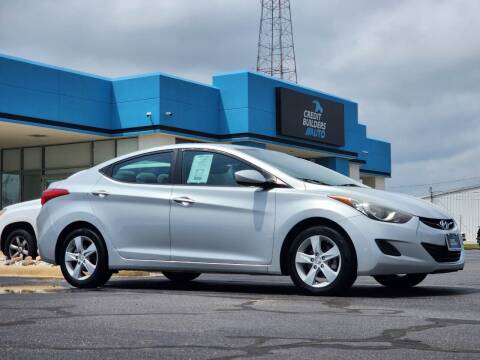 2013 Hyundai Elantra for sale at Credit Builders Auto in Texarkana TX