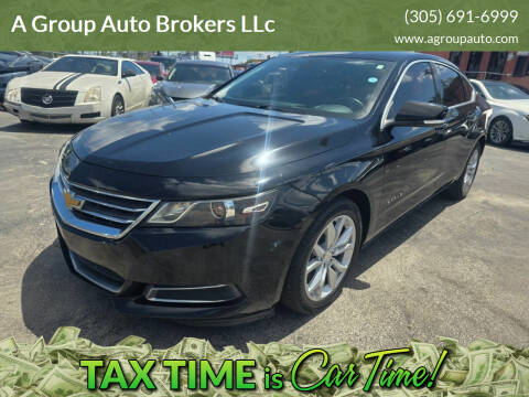 2016 Chevrolet Impala for sale at A Group Auto Brokers LLc in Opa-Locka FL