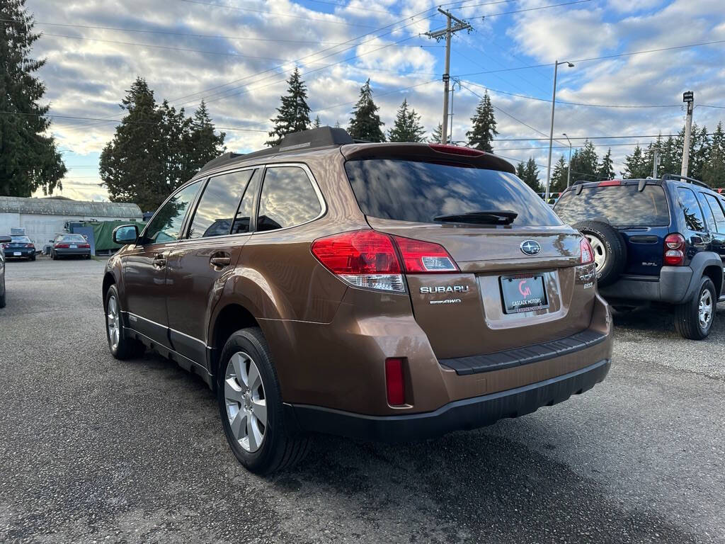 2011 Subaru Outback for sale at Cascade Motors in Olympia, WA