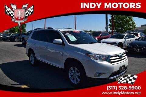 2013 Toyota Highlander for sale at Indy Motors Inc in Indianapolis IN