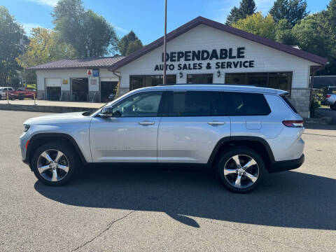 2021 Jeep Grand Cherokee L for sale at Dependable Auto Sales and Service in Binghamton NY