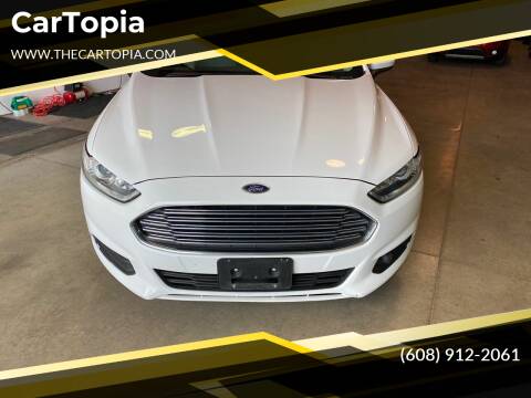 2015 Ford Fusion for sale at CarTopia in Deforest WI