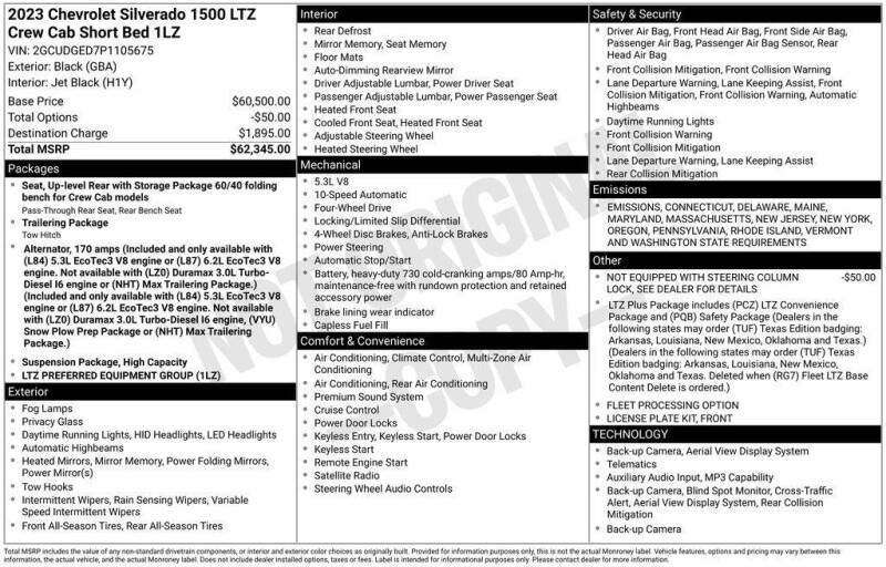 2023 Chevrolet Silverado 1500