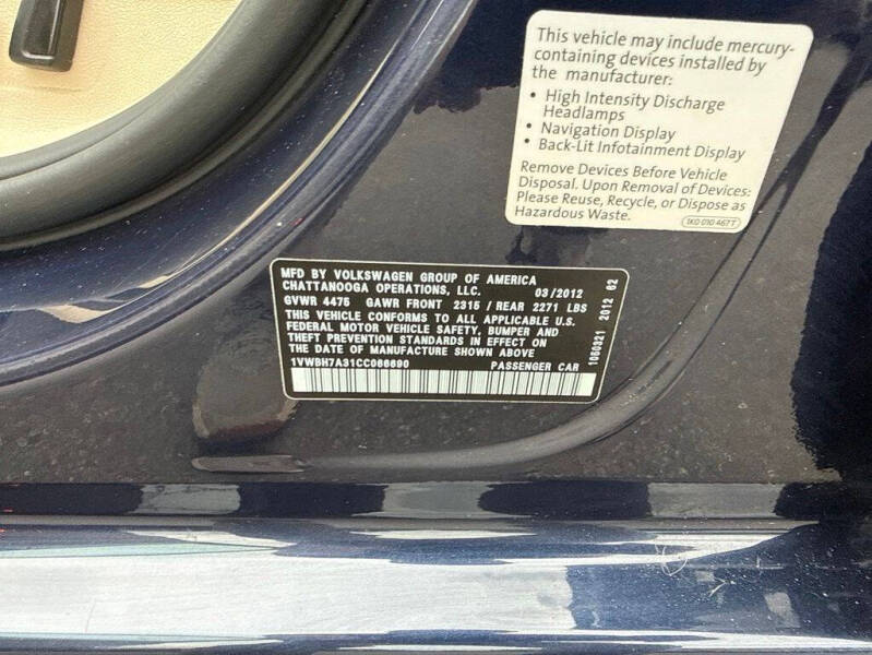 2012 Volkswagen Passat