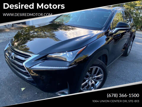 2015 Lexus NX 200t for sale at Desired Motors in Alpharetta GA