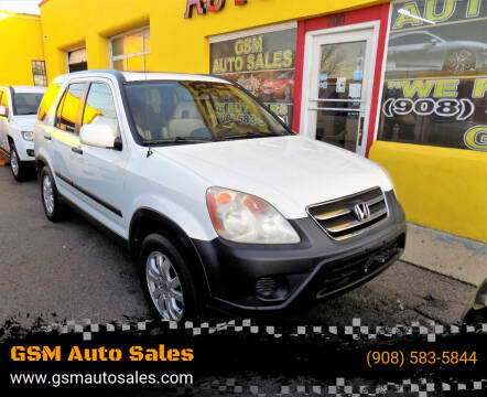 2005 Honda CR-V for sale at GSM Auto Sales in Linden NJ
