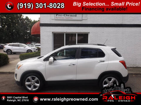 2015 Chevrolet Trax for sale at Raleigh Pre-Owned in Raleigh NC