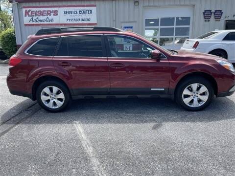 2012 Subaru Outback for sale at Keisers Automotive in Camp Hill PA